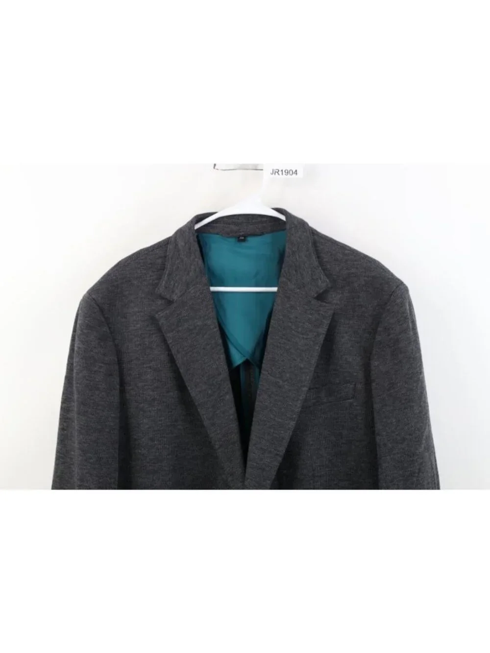 Bonobos Mens 46L Chambray Jetsetter Knit Lanificio Fortex Suit Blazer Jacket